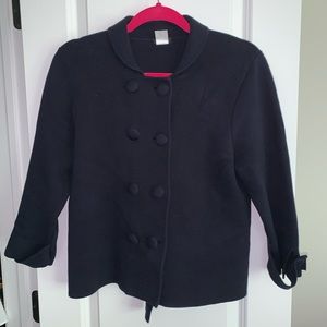 J. Crew 3/4 Sleeve Knit Jacket